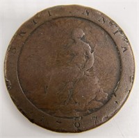 1797 Great Britain Cartwheel Penny