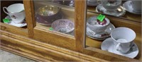 Vintage Bone China teacups w/ saucers (5),