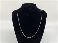 Sterling Silver Chain Necklace.