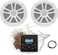 Marine Audio System with Marine Speakers Package