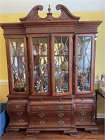 Lighted china cabinet