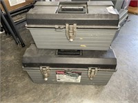 2 Tool boxes with contents