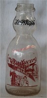 Antique ca. 1925 Producer's Dairy Quart Bottle