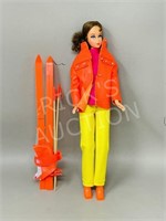 1968 Barbie in vintage 1970 Ski attire