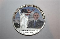 2016 Barak Obama Error Commemorative Coin