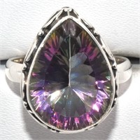 Silver Mystic(9.05ct) Ring