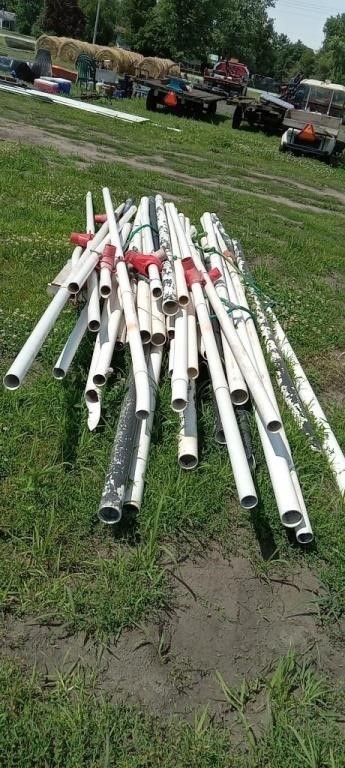 PVC pipe for pheasant cages