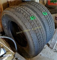 2 Tractor Tires. P265/70r17 Dueler A/t..inside
