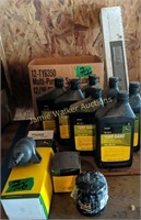 John Deere Turf Guard Sae 10w-30 Oil, Oil Filter,