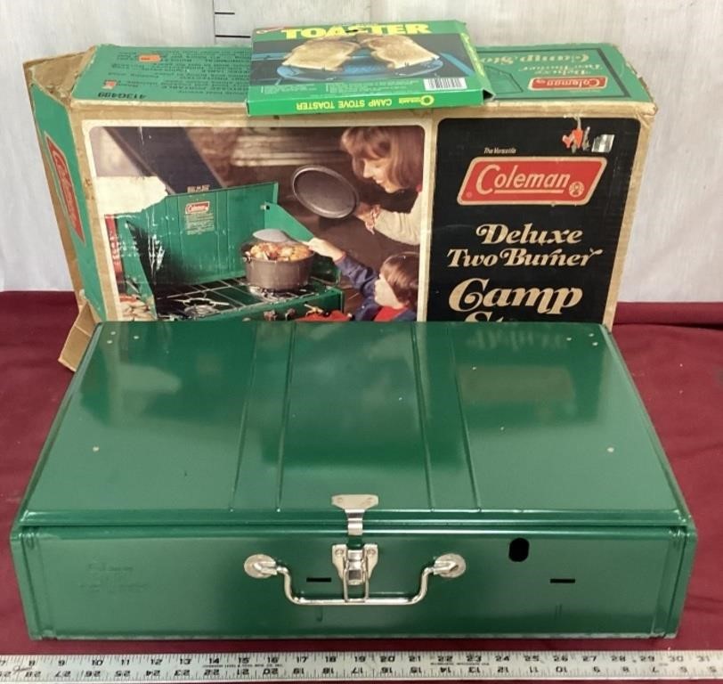 Coleman Deluxe Two Burner Camp Stove