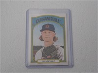 2021 TOPPS HERITAGE MINORS SHANE BAZ DURHAM BULLS