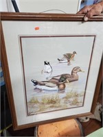 Anni Moller Signed Duck Print