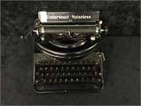 Underwood Noiseless Typewriter with Case