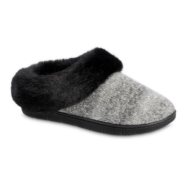 Isotoner Marni Women Comfort Slipper XL Black $38