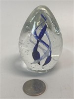 Murano Style Glass Paperweight
