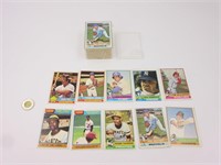 125 cartes de baseball OPC 1976