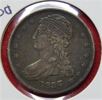 1837 Bust Silver Half Dollar