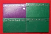 (4) US Mint Proof Sets 1993-1994-1995-1996