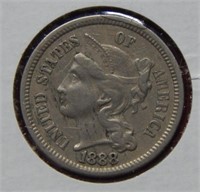 1888 Three Cent Nickel
