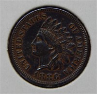 1886 Indian Head Cent Variety I