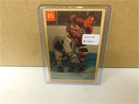 1954-55 Parkhurst Larry Wilson #85 Hockey Card