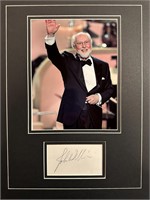 John Williams Custom Matted Autograph Display