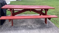 long picnic table 8ft