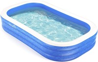 B3202  Evajoy Inflatable Swimming Pool, Blue