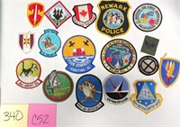 340 - VINTAGE MILITARY PATCHES (C52)