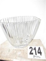8" Crystal Vase