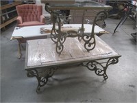 Elegant Coffee Table & Matching Side Table