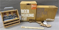 Beer Making Kit with Bottles, Carrier, and Opener