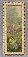 Pair E.C. Leavitt Oil on Canvas Botanicals