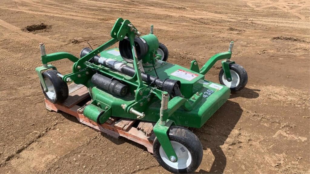 Unused 48-In Farmking 3PTH Finish Mower