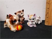 Group of vintage figurines made in Japan
