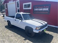 PURE SALE! POLICE SEIZED! 1995 TOYOTA PICKUP TRUCK