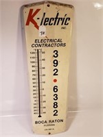 Vintage Thermometer K-Lectric Boca Raton, FL