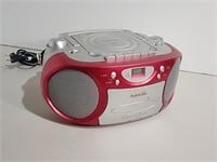 AudioLogic CD/Radio/Cassette Player Powers On
