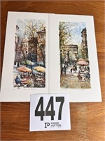Pair Of Signed Prints(Sunroom)