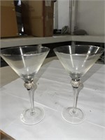 2-MARTINI GLASSES