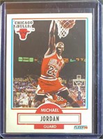 1990 Fleer Gem Mint Michael Jordan Card