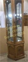 Display Cabinet 70 inches Tall has Light Inside