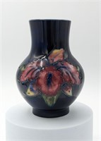 Small Vintage 4" Moorcroft Bearded Iris Vase