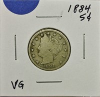 1884 Liberty Nickel VG