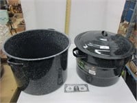 Two canning pots