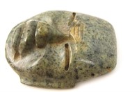 Olmec Greenstone funerary mask