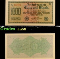 1922 Germany (Weimar) 1000 Marks Hyperinflation Ba