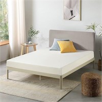 6 Inch King Mattress Bed-In-A-BoxMemory Foam,White