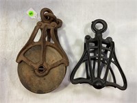 NEY MFG CO. WOOD PULLEY & CAST WOOD PULLEY HOLDER