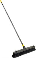 Quickie Bulldozer 24-Inch Multi-Sweep Pushbroom